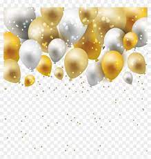 Find Hd Balloon Png Free Download Gold And White Balloon Png Transparent Png Is Free Png Image Download And Use It Fo White Balloons Balloons Gold Balloons