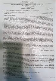 Evaluare nationala 2018 limba romana. Subiecte Limba RomanÄƒ Evaluare NaÈ›ionalÄƒ 2018 È™i Barem Stirileprotv Ro