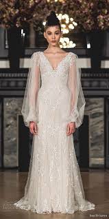 Modern Bishop Sleeve Wedding Dress Ines Di Santo Spring 2019 Wedding Dresses Modern Romance Bridal Collection Wedding Inspirasi Wedding Dresses Wedding Dress Sleeves Romantic Bohemian Wedding Dresses
