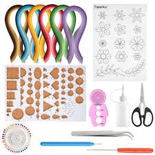Paper quilling kits,multifunctional slotted quilling tool,handmade rolling curling quilling needle pen for art craft, suitable for beginner, diy paper cardmaking project (6pcs). Mdluu Paper Quilling Kit With 1860 Strips And Quilling Tools And Storage Box Home Decoration Paper Quilling Craft Great For Diy Learning Class Birthday Gift Quilling Strips Scrapbooking Embellishments