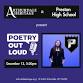 Preston High School Poetry Out Loud Competition event in Arthurdale, WV