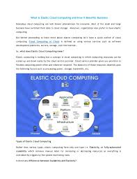 Scalability vs elasticity, horizontal vs vertical scaling, how do they work? What Is Elastic Cloud Computing And How It Benefits Business