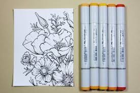 Pointillism Tutorial Splitcoaststampers Pointillism Artist Tutorials Coloring Tutorial