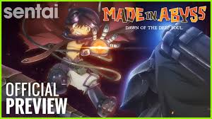 Dawn of a deep soul continues the epic adventure of riko and reg who are joined by their new friend nanachi. Made In Abyss Dawn Of The Deep Soul Trailer Youtube