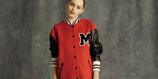 In The Mood For Moschino Leather Paneled Wool Blend Bomber Jacket Laiamagazine