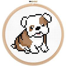 See more ideas about cross stitch, stitch, cross stitch patterns. Cute Animal Cross Stitch Pattern Dog Cross Stitch Pattern Etsy Animal Cross Stitch Patterns Cross Stitch Patterns Simple Cross Stitch
