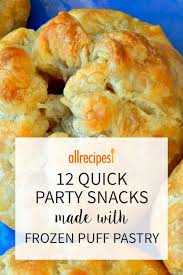 12 Quick And Easy Puff Pastry Appetizers Puff Pastry Recipes Appetizers Puff Pastry Recipes Savory Puff Pastry Appetizers