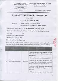 CÔNG TY CỔ PHẦN THIẾT BỊ Y TẾ VIỆT NHẬT - Số: 43-2016/JVC