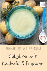 Beikost Krauter Und Gewurze Im Babybrei Milch Mehr Rezepte Mit Kohlrabi Babybrei Kohlrabi