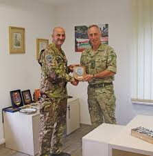 Lieutenant General Tim Radford, the future DSACEUR, paid a visit to the  NATO SFA COE