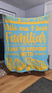 I Do Porn Crochet Blanket Pattern - Etsy