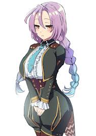rune factory, necktie, twin braids, long hair, breasts - Anime R34