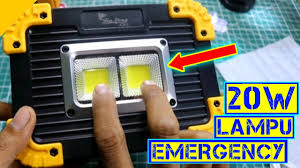 Anda dapat menggunakan lampu emergency agar lebih praktis. Lampu Emergency Super Terang Dan Tahan Lama Murah Dan Berkualitas Youtube