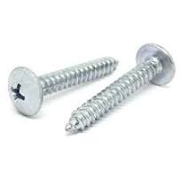 Sheet Metal Screw, #8 x 3/4 in, Zinc Plated Steel Truss Head Phillips  Drive, 300 PK