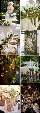 A midsummer night's dream tablescape with a moss runner, flowers and lanterns and blush napkins. Wedding Themes Spring Enchanted Forest Ideas Forest Theme Wedding Enchanted Forest Wedding Nature Themed Wedding