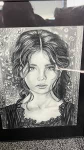 Stunning Charcoal Drawing by 13-Year-Old Artist