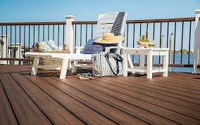 Tiki torches around deck decks ideas with size 3264 x 2448. Trex Transcend Composite Decking Capitol City Lumber