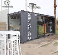 Customized Luxury Prefabricated 20ft Container Coffee Shop ...