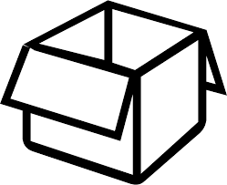 This bundle includes a pillow box, a pyramid box, a match box and a box with lid. Open Box Svg Png Icon Free Download 29 1505105 Png Images Pngio