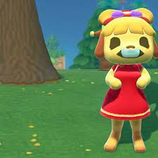 thicc Isabelle from Animal Crossing, wearing a dress | Stable Diffusion |  OpenArt