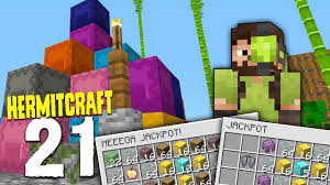 In a part where is much far away from the place steve is staying, . Hermitcraft 7 21 Belt Jackpots Experiments Cmc Distribution English