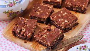 Line a 9×13 pan with parchment paper and coat with nonstick spray. Easy Chocolate Marshmallow Brownie Recipe Betty Crocker