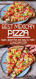 Mexican Pizza Recipe With Refried Beans Mexican Pizza Recipe Refried Beans Recipe Vegetarian Pizza