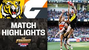 Western bulldogs (mrvl) (n) adelaide crows vs. Richmond V Gws Highlights 2019 Toyota Afl Grand Final Youtube