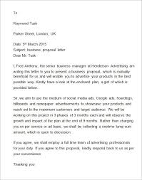 Business Proposal Letter To Client Business Proposal Letter Proposal Letter Business Letter Template