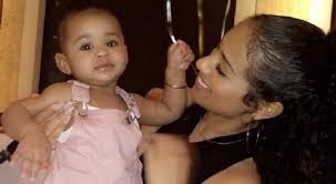 Mia Angel Carmelo Anthony S Alleged Baby Mama Posts Pic Of The Baby And People Comment On How Much The Baby Looks Like Melo Fueling The Rumors Photo
