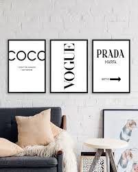 Chanel room decor wall art. Pin On Textura