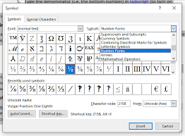 See how to do it: How To Type Fractions In Microsoft Word Proofed S Writing Tips