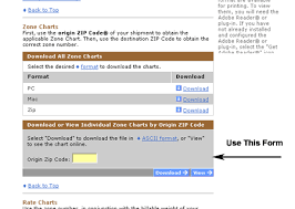 ups zone file