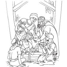 To show our love for baby jesus we celebrate his birth on. Free Printable Nativity Coloring Pages Online For Kids