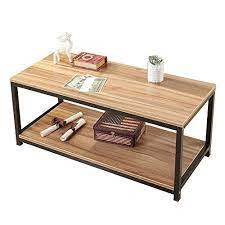 dlandhome 39 table basse meuble tv panneau de bois composite rectangulaire table de cocktail table table a manger salon table de canape table basse moderne