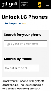 Learn everything you need to know about mobile unlocking through the . Ensure Pinch To Zoom Is Enabled Guidance For The Giffgaff Website