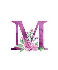 poster monograma m precioso ramo de rosas de floralmonogram en 2020 fondos con letras fondo de pantalla rosado para iphone ideas de fondos de pantalla