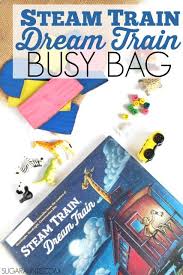 Steam Train Dream Train Busy Bag The Ot Toolbox Train Activities Busy Bags Steam Trains