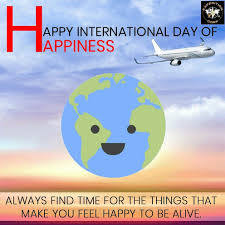 But the cheerful man enjoys a constant feast. Happy International Happiness Day Happy Travel Quotes Day