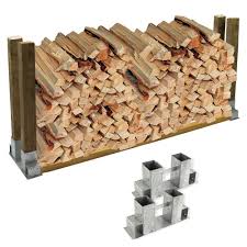 Kaminholzregal Kaminholzstander Brennholzregal Brennholz Stapelhilfe 2er Set In Mobel Amp Wohnen Kamine Amp Kaminzubehor Sonstige Ebay Kaminholzregal