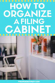 I welcome any suggestions on how to make this work smoother! Organizing A Filing Cabinet 8 Smart Tips The Order Expert