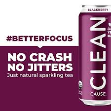 What kind of energy drink is best for you? Blackberry Sparkling Yerba Mate Organic Low Calorie Low Sugar 160mg Caffeine 16oz Cans 12 Pack Clean Cause 50 Profits Support Alcohol Drug Addiction Recovery Pricepulse