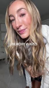 Cómo hacer ondas playeras en el cabello