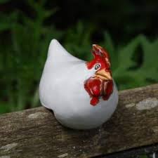 Oster Hasen Himmlische Keramik Huhn Handwerk Topferhandwerk Keramik Vogel