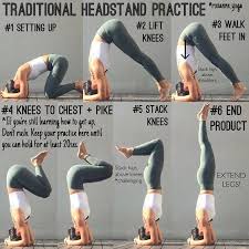 Headstand Practice Easy Yoga Workouts Headstand Yoga Yoga Postures