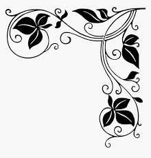 I especially love the butterfly frame in black and white, with elegant swirls and classic butterfly pictures. Corner Clipart Png Border Design Black And White Transparent Png Transparent Png Image Pngitem