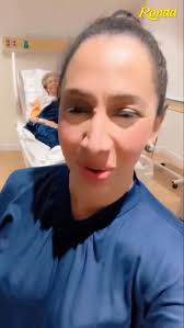 Así de encantadora luce actualmente Lila Morillo, foto subida por su nieta  Galilea en su IG........... Foto Cortesía.-