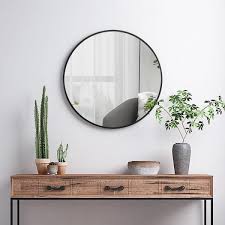 Neu Type Modern Elegant Round Hanging Wall Mounted Bathroom Vanity Mirror Jj00513aafn 1 The Home Depot In 2020 Living Room Mirrors Decor Mirror Decor