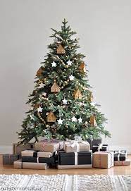 Natural And Neutral Christmas Tree Decorating Ideas Cool Christmas Trees Christmas Tree Inspiration Natural Christmas Decor