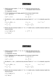 ← rpp agama kristen kelas xi semester 1 rpp agama kristen ktsp untuk sd → Doc Soal Matematika Sma Ulangan Harian Persamaan Kuadrat Kusuma Bandar Academia Edu